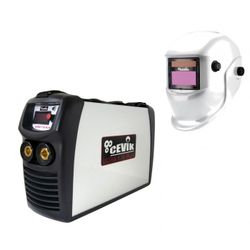 170 A. ELECTRODOS DE 1,6 A 4,0 MM. CON ACCESORIOS.VALIDO PARA GENERADOR. PANTALLA AUTOMATICA SOLDADURA INCLUIDA CE-ULTRA