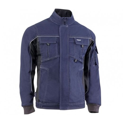 180/L CHAQUETA MULTIBOLSILLOS 68% ALGUANTE , 30% POLIESTER Y 2% ELASTANO 260 GR./M² MARIN