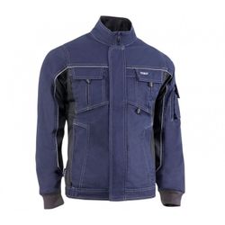 180/XL CHAQUETA MULTIBOLSILLOS 68% ALGUANTE , 30% POLIESTER Y 2% ELASTANO 260 GR./M² MARIN