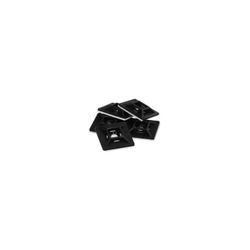 (19X19) BASE DE DOS VIAS ADHESIVAS PARA BRIDAS DE NYLON (100U)