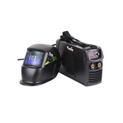 200 A. ELECTRODOS DE 1,6 A 5 MM. CON ACCESORIOS.VALIDO PARA GENERADOR. PANTALLA AUTOMATICA SOLDADURA INCLUIDA CE-BLACK20