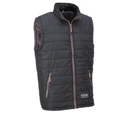 2881G/L CHALECO ACOLCHADO 100% POLIESTER CON CIERRE FRONTAL DE CREMALLERA COLOR GRIS N