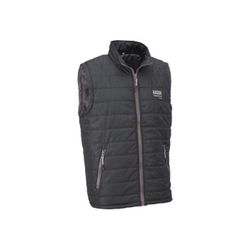 2881G/XL CHALECO ACOLCHADO 100% POLIESTER CON CIERRE FRONTAL DE CREMALLERA COLOR GRIS N