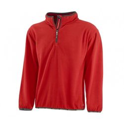 2890R/M JERSEY DE FORRO POLAR DE 100% POLIESTER DE 160 GR./M² CON CREMALLERA HASTA EL P