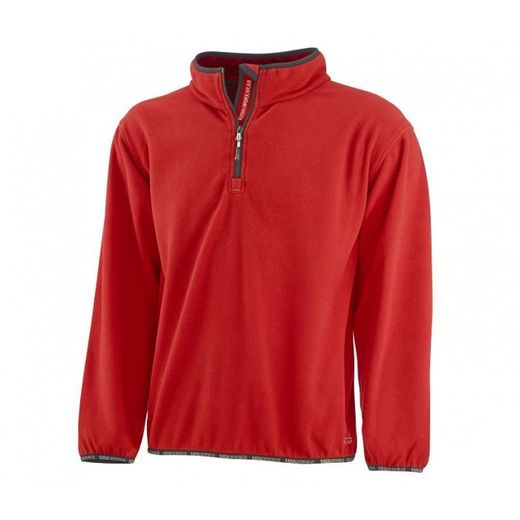 2890R/M JERSEY DE FORRO POLAR DE 100% POLIESTER DE 160 GR./M² CON CREMALLERA HASTA EL P