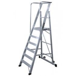 2XL. ESCALERA MOVIL CON PLATAFORMA PLEGABLE 3 ESCALONES