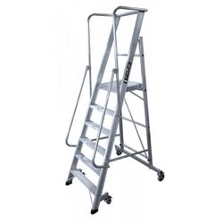 2XL-S. ESCALERA MOVIL CON PLATAFORMA PLEGABLE 6 ESCALONES