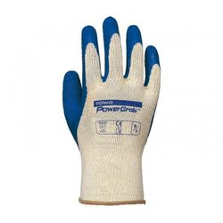 300/8 GUANTE POLIESTER/ALGODON PALMA RECUBIERTA DE LATEX RUGOSO SIN COSTURAS PUÑO