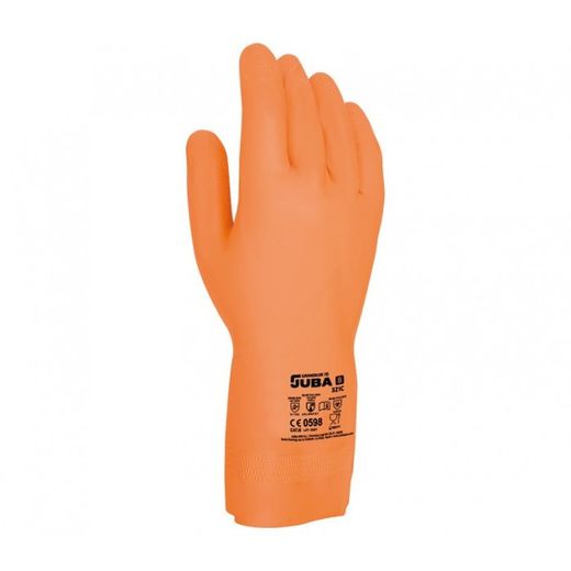 321C/8 GUANTE LATEX/NEOPRENO FLOCADO ACABADO PANEL DE ABEJA CLORINADO APTO USO ALIMENTAR