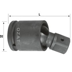 3/4" ARTICULACION UNIVERSAL 94MM