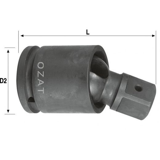 3/4" ARTICULACION UNIVERSAL 94MM