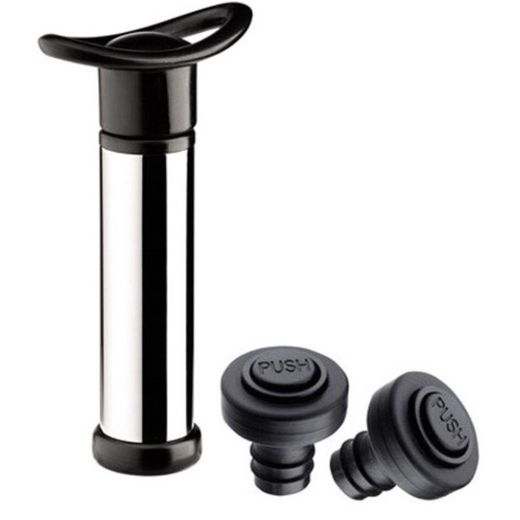 35429 BOMBA DE VACIO+ 2 TAPONES BOTELLA