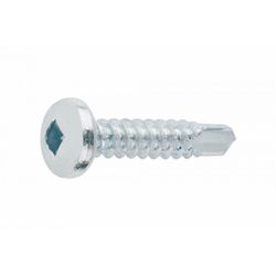 (3,5X9,5) TORNILLO AUTOTALADRANTE CON CABEZA ALOMADA Y HUELLA CUADRADA CINCADO. HUELLA CUA(100U)