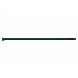 (3,6X200) BRIDAS DE NYLON COLORES BRIDAS DE NYLON DENTADA VERDE(100U)