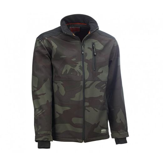 3894/L CHAQUETA TEJIDO CORTAVIENTOS TRIPLE CAPA 94% POLIESTER 6% ELASTANO ESTAMPADO CAMUFL