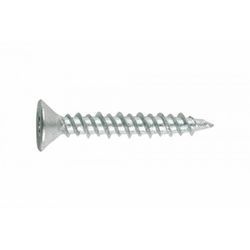 (3,9X25) TORNILLOS PARA CARPINTERIA DE PVC CINCADO. DIAMETRO DE CABEZA 7,5(100U)