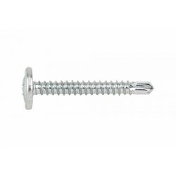 (4,2X19) TORNILLO AUTOTALADRANTE DE CABEZA ALOMADA BAJA, HUELLA PH Y ARANDELA ESTAMPADA C(100U)
