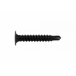 (4,2X23) TORNILLO AUTOTALADRANTE DE CABEZA EXTRAPLANA Y HUELLA PH CINCADO NEGRO. HUELLA P(100U)