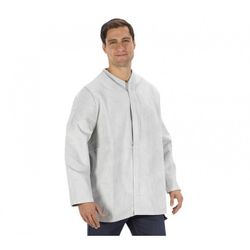 450/M CHAQUETA DE PIEL SERRAJE VERSION ECONOMICA COLOR NATURAL CIERRE FRONTAL DE VE