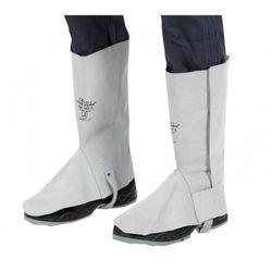 453A POLAINA PIEL SERRAJE.ECONOMICA.COLOR NATURAL.SIN ARMAR.CIERRE VELCRO Y AJUSTE HE