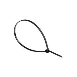 (4,8X200) BRIDAS DE NYLON NEGRA (100U)