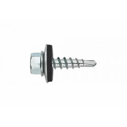 (4,8X35 P14) TORNILLO CUBIERTA METAL MADERA CINCADO(100U)