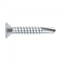 4.8X38) TORNILLO AUTOTALADRANTE CABEZA AVELLANADA ZINCADO.HUELLA TX/OXBIT (100U)