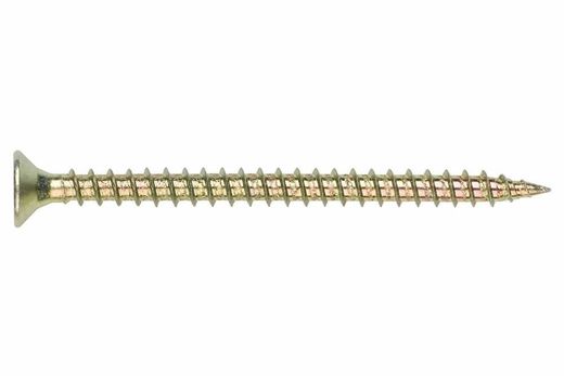 (4X60) TIRAFONDO DE CABEZA AVELLANADA. PZ BICROMATADO. HUELLA PZ(100U)