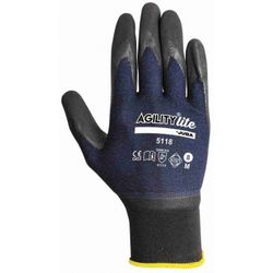 5118/7 "AGILITY LITE" GUANTE DE NYLON CON RECUBRIMIENTO DE NITRILO T-7