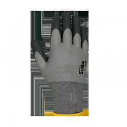 5140/10 GUANTE NYLON PALMA PVC NEGRO S/COSTURAS PUÑO ELASTICO T-10