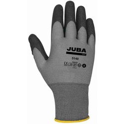 5140/7 GUANTE NYLON PALMA PVC NEGRO S/COSTURAS PUÑO ELASTICO T-7