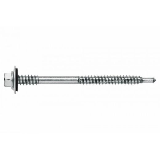 (5,5 / 6,3X115 P16) TORNILLO AUTOTALADRANTE CAB. HEXAGONAL PANEL SANDWICH. PUNTA BROCA ESTAND(100U)