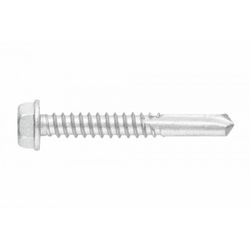 (5,5X50) TORNILLO VIGA AUTOTALADRANTE INOXIDABLE BIMETAL CON CABEZA HEXAGONAL TORNILLO(100U)