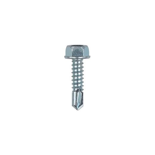 (6,3X38) TORNILLO AUTOTALADRANTE DE CABEZA HEXAGONAL TORNILLO(100U)
