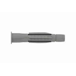 (6X35 D.6) TACO UNIVERSAL CON COLLARIN Y FORMA DE NUDO POLIPROPILENO(100U)