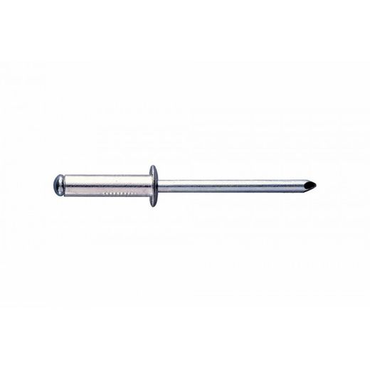 (6X8) REMACHES CABEZA ALOMADA. ALUMINIO(100U)