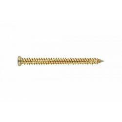 (7,5X112 D.6) TORNILLO PARA HORMIGON CABEZA PLANA, TX, BICROMATADO (16UND)