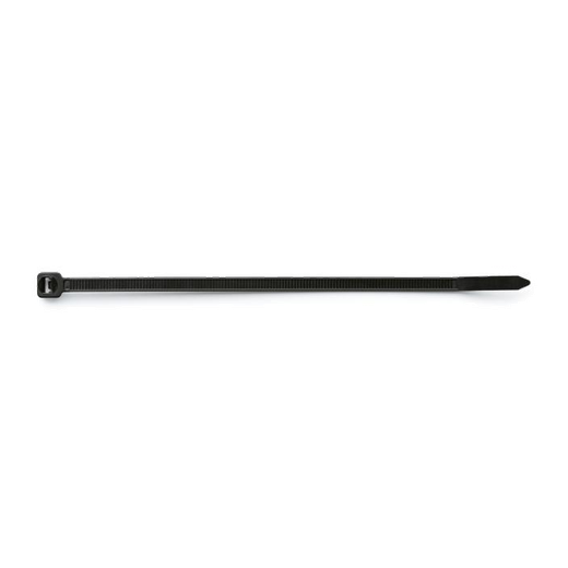 (7,6X370) BRIDAS DE NYLON NEGRA (100U)