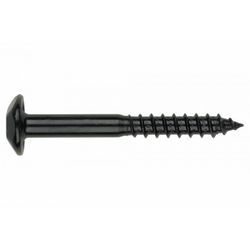 (7X80) TORNILLO INVIOLABLE DE HUELLA TX CINCADO NEGRO (100U)