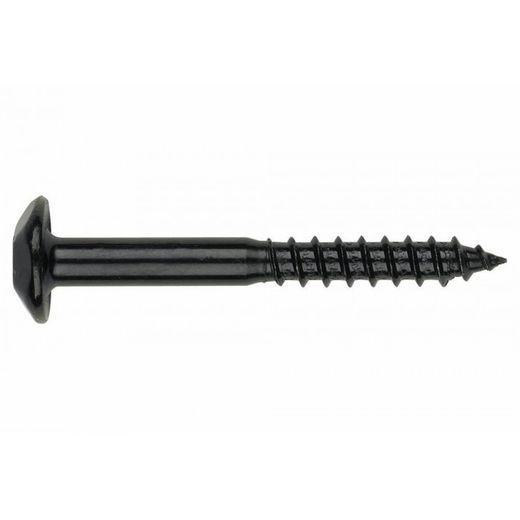 (7X80) TORNILLO INVIOLABLE DE HUELLA TX CINCADO NEGRO (100U)