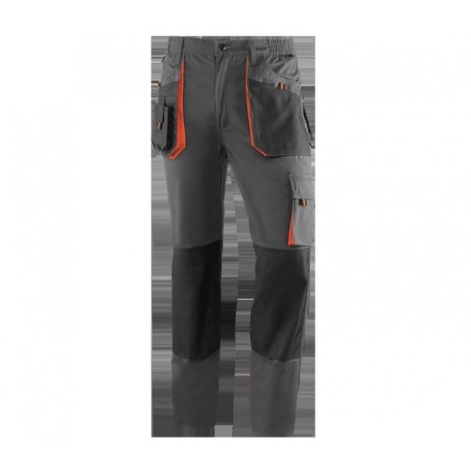 961/S PANTALON LARGO MULTIBOLSILLOS 65% POLIESTER/35% ALGODON COLOR NEGRO CON DETALLE