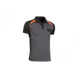 964/M POLO TRANSPIRABLE MANGA CORTA BOLSILLO EN EL PECHO 100% POLIESTER DE 170 GR./M²