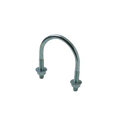 ABARCON EN "U" COMPLETO INOX A2(304) M8-3"