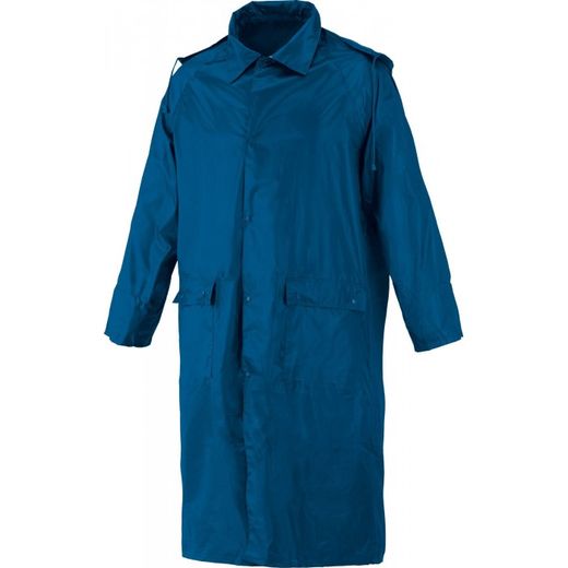 ABRIGO NYLON-PVC COLOR: AZUL T-XXL