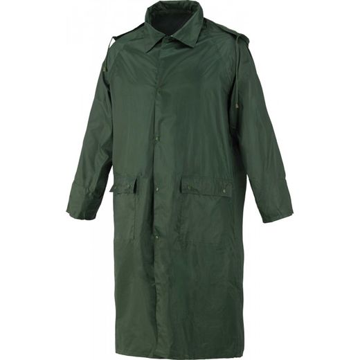 ABRIGO NYLON-PVC COLOR: VERDE T-L