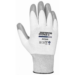 AC5440/7 GUANTE NYLON PALMA RECUBIERTA DE NITRILO ESTANCO SIN COSTURAS CON PUÑO