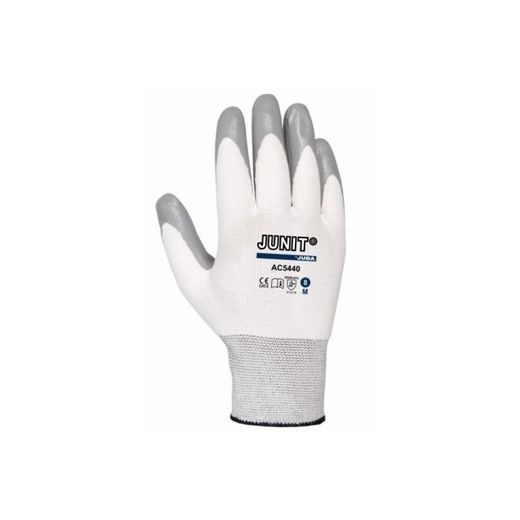AC5440/9 GUANTE NYLON PALMA RECUBIERTA DE NITRILO ESTANCO SIN COSTURAS CON PUÑO