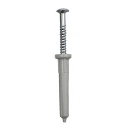 ACCESORIO FIJACION PARED TACO EXPANSION 6 MM CON TORNILLO (100 UNIDADES)
