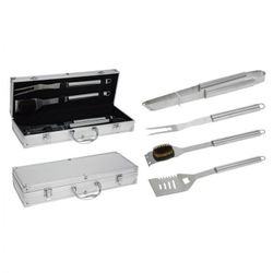 ACCESORIOS BBQ. MALETIN 4 PZAS.