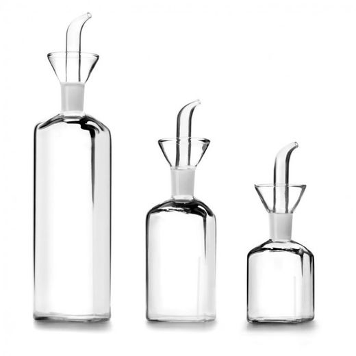ACEITERA CRISTAL CUADRADA 250 ML